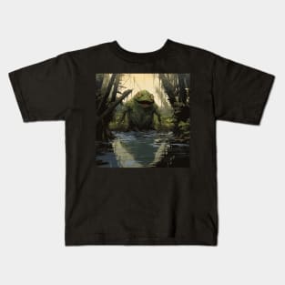 Swamp Monster Kids T-Shirt